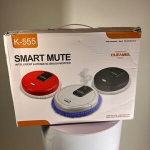 CLEANEL K-555 Smart Mute Intelligent Automatic Brush Mopper Humidifier Robot